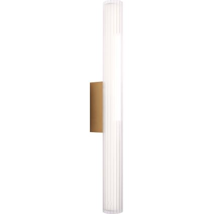 MAXLIGHT W0366 - Iluminação de parede para casa de banho LED FAYETTE LED/12W/230V 61 cm IP44 dourado