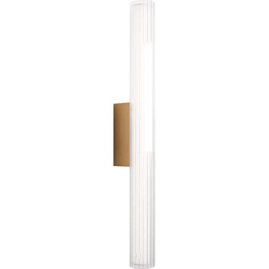 MAXLIGHT W0366 - Iluminação de parede para casa de banho LED FAYETTE LED/12W/230V 61 cm IP44 dourado