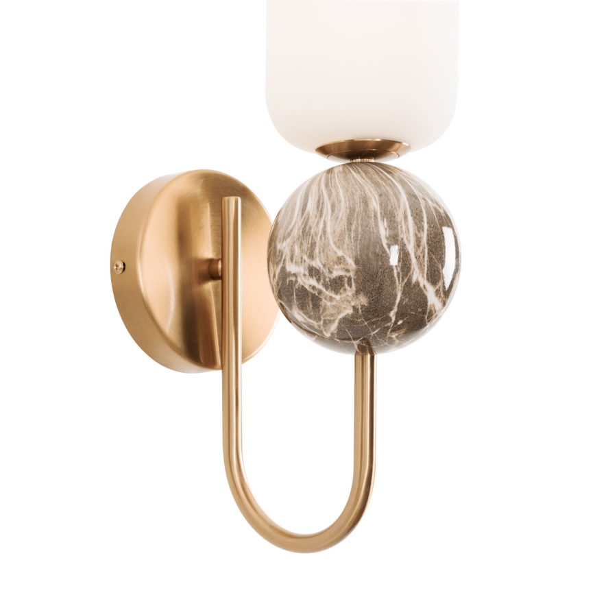 MAXLIGHT W0380 - Candeeiro de parede ROMA 1xG9/12W/230V dourado