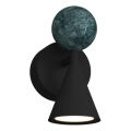 MAXLIGHT W0444 - Aplique de parede LED BINGO LED/8W/230V IRC 92 preto/verde