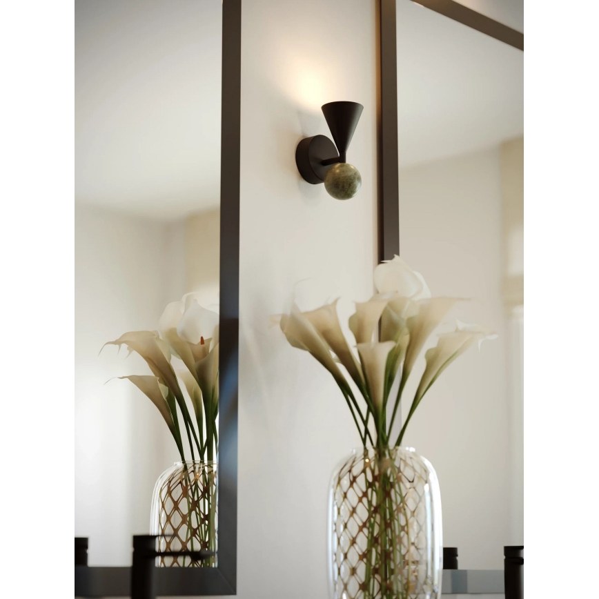 MAXLIGHT W0444 - Aplique de parede LED BINGO LED/8W/230V IRC 92 preto/verde