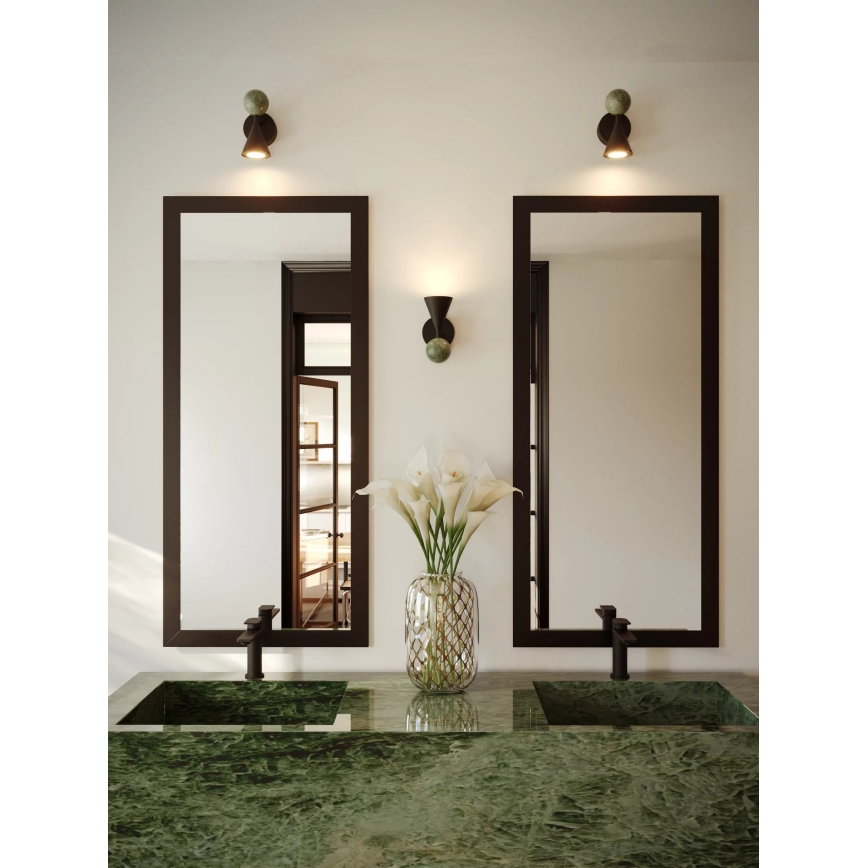 MAXLIGHT W0444 - Aplique de parede LED BINGO LED/8W/230V IRC 92 preto/verde