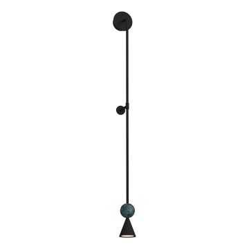 MAXLIGHT W0446 - Aplique de parede LED BINGO LED/8W/230V CRI 92 preto/verde
