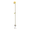 MAXLIGHT W0449 - Candeeiro de parede LED BINGO LED/8W/230V CRI 92 dourado/bege