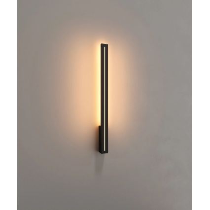 MAXLIGHT W0460 - LED Aplique de parede exterior MOENA LED/15W/230V IRC 93 IP65 preto