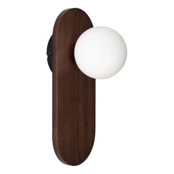 MAXLIGHT W0476 - Aplique de parede POINT 1xG9/7W/230V castanho