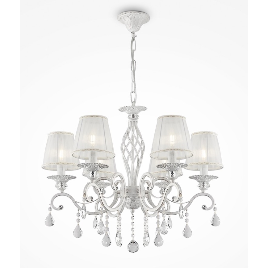 Maytoni ARM247-06-G - Candelabro suspenso GRACE 6xE14/40W/230V