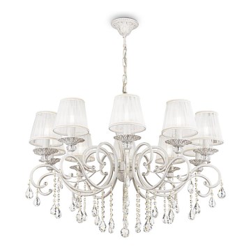 Maytoni ARM247-10-G - Candelabro suspenso GRACE 10xE14/40W/230V