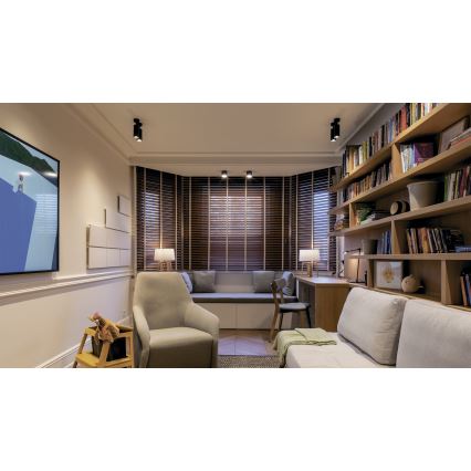 Maytoni C010CL-01B - Foco FOCUS 1xGU10/50W/230V preto