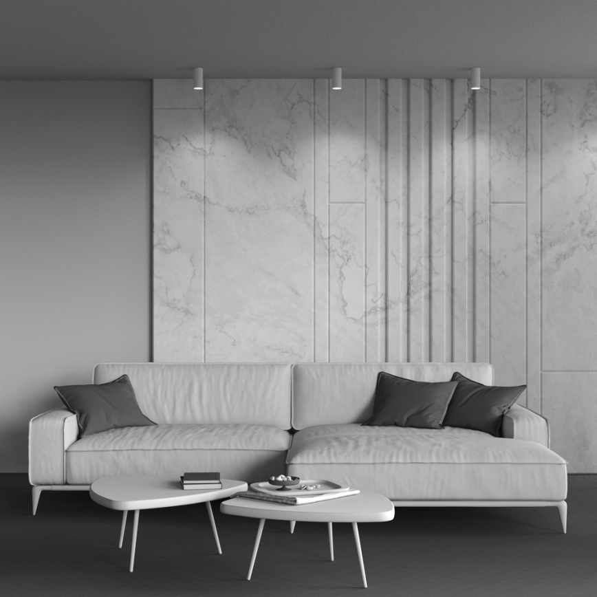 Maytoni C010CL-01W - Foco FOCUS 1xGU10/50W/230V branco