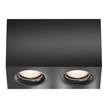 Maytoni C013CL-02B - Foco SLIM 2xGU10/50W/230V preto