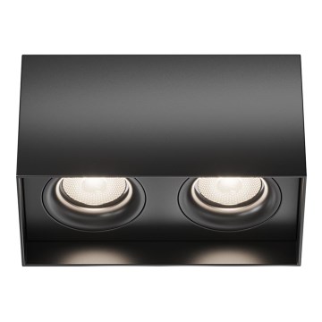 Maytoni C015CL-02B - Foco SLIM 2xGU10/50W/230V preto