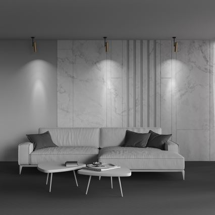 Maytoni C020CL-01GB - Foco ELTI 1xGU10/50W/230V dourada