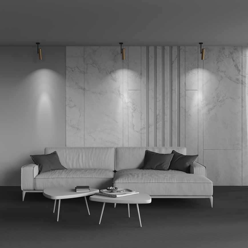 Maytoni C020CL-01GB - Foco ELTI 1xGU10/50W/230V dourada