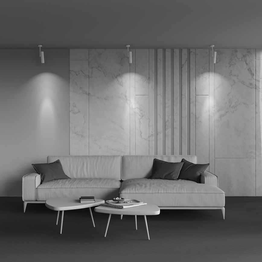 Maytoni C020CL-01W - Foco ELTI 1xGU10/50W/230V branco