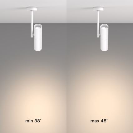 Maytoni C020CL-01W - Foco ELTI 1xGU10/50W/230V branco