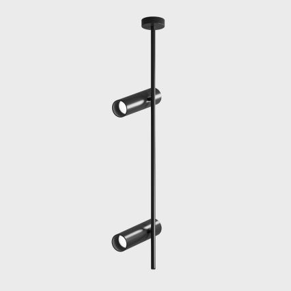 Maytoni C021CL-02B - Candelabro suspenso ELTI 2xGU10/50W/230V preto