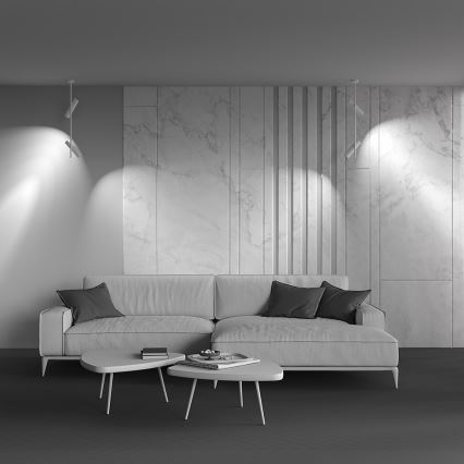 Maytoni C021CL-02W - Candelabro suspenso ELTI 2xGU10/50W/230V branco