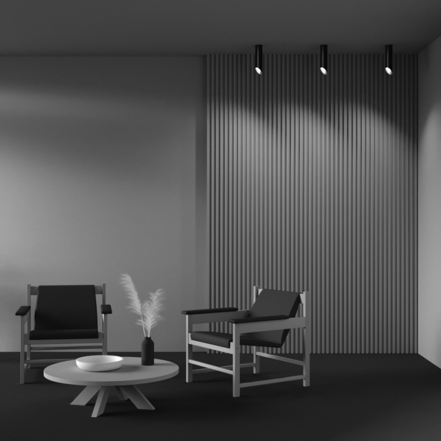 Maytoni C044CL-01-25GU10-B - Foco LIPARI 1xGU10/35W/230V preto