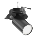 Maytoni C048CL-U-1B - Foco embutido FOCUS 1xGU10/10W/230V preto