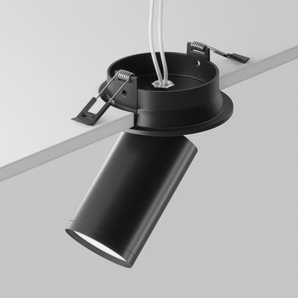 Maytoni C048CL-U-1B - Foco embutido FOCUS 1xGU10/10W/230V preto