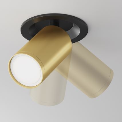 Maytoni C048CL-U-1BMG - Foco embutido FOCUS 1xGU10/10W/230V dourada