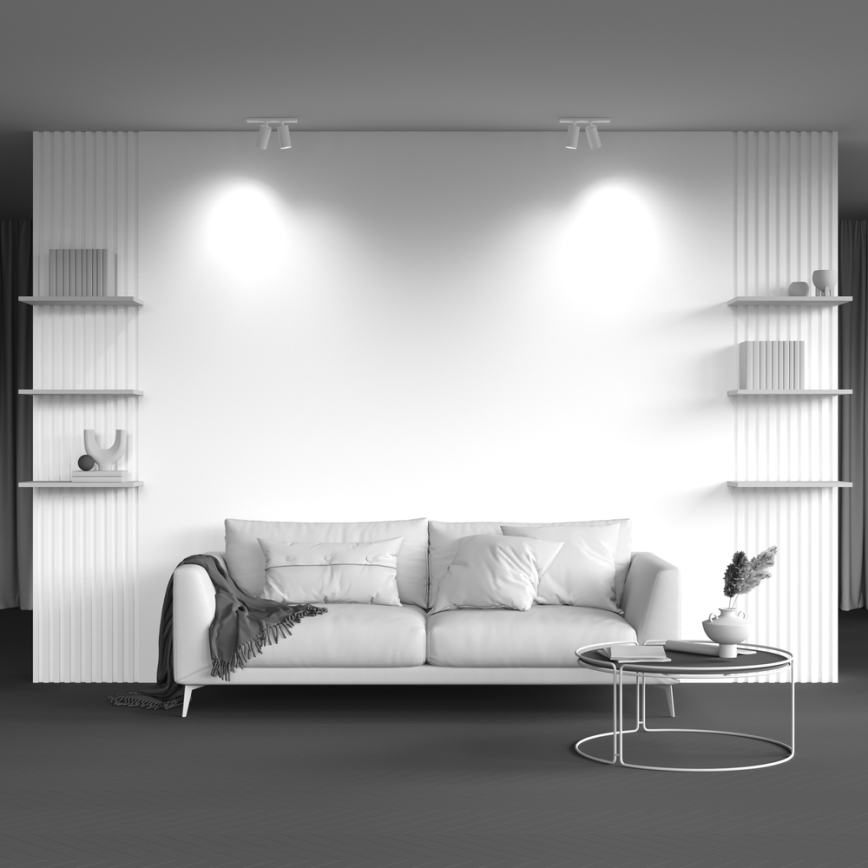 Maytoni C051CL-U-2W - Spot FOCUS 2xGU10/10W/230V branco