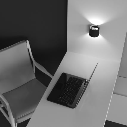 Maytoni C066WL-01B - Iluminação de parede ROND 1xG9/50W/230V preto