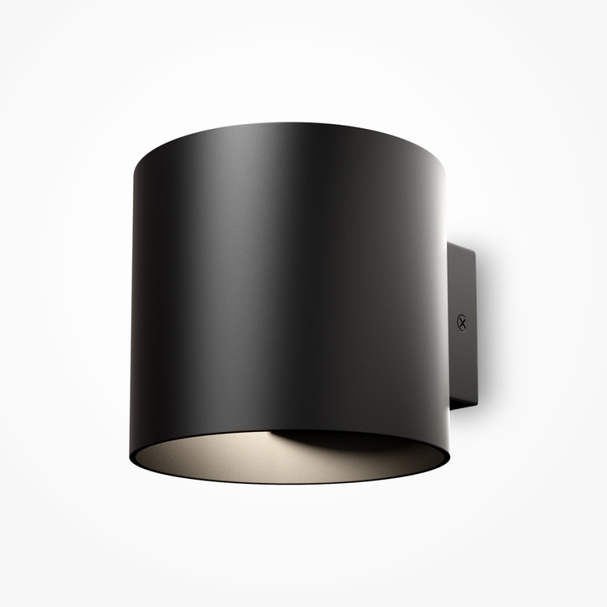 Maytoni C066WL-01B - Iluminação de parede ROND 1xG9/50W/230V preto