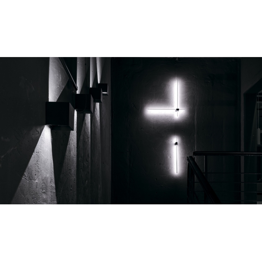 Maytoni C070WL-L12GB3K - Iluminação de parede LED PARS LED/12W/230V CRI 90 preto