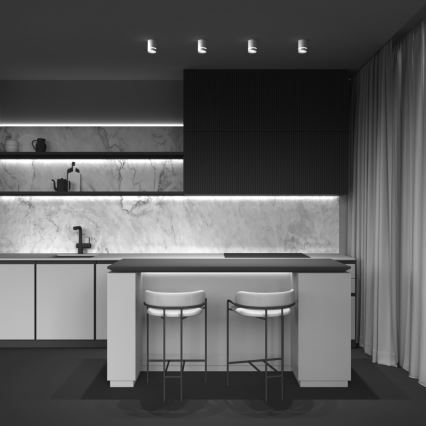 Maytoni C085CL-9W4K-W - Foco LED ORLO LED/9W/230V CRI 90 4000K branco