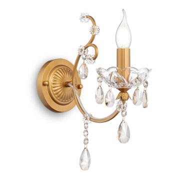 Maytoni DIA004-01-G - Iluminação de parede SEVILLA 1xE14/60W/230V