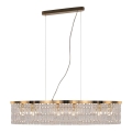 Maytoni DIA005PL-06G - Candelabro suspenso DUNE 6xE14/60W/230V dourada