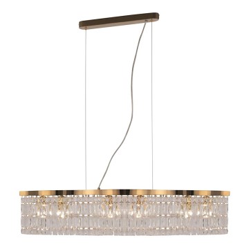 Maytoni DIA005PL-06G - Candelabro suspenso DUNE 6xE14/60W/230V dourada