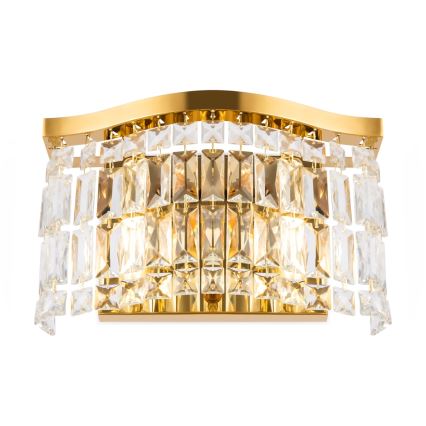 Maytoni DIA005WL-02G - Iluminação de parede DUNE 2xE14/60W/230V dourada