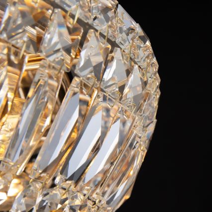 Maytoni DIA100-CL-12-G - Iluminação de teto BASFOR 12xE14/60W/230V dourada