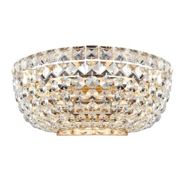 Maytoni DIA100-WL-02-G - Iluminação de parede BASFOR 2xE14/60W/230V dourada