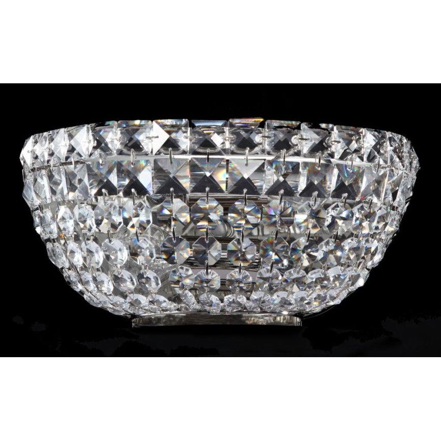 Maytoni DIA100-WL-02-N - Iluminação de parede BASFOR 2xE14/60W/230V cromado mate