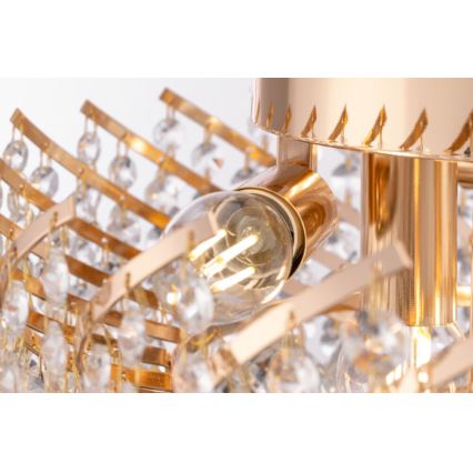 Maytoni DIA120-06-G - Iluminação de teto KAROLINA 6xE14/40W/230V