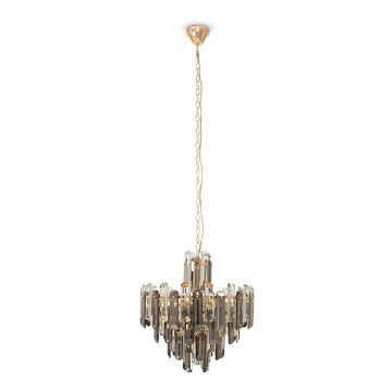 Maytoni DIA200PL-06G - Candelabro suspenso FLARE 6xE14/40W/230V