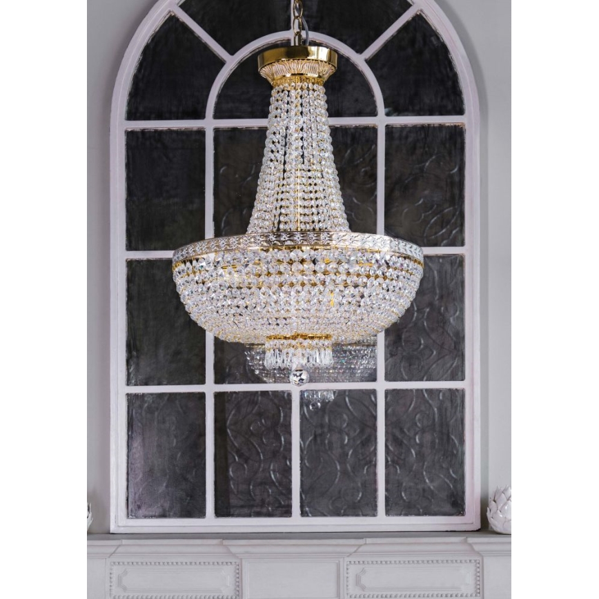 Maytoni DIA750-TT50-WG - Candelabro suspenso BELLA 8xE14/60W/230V