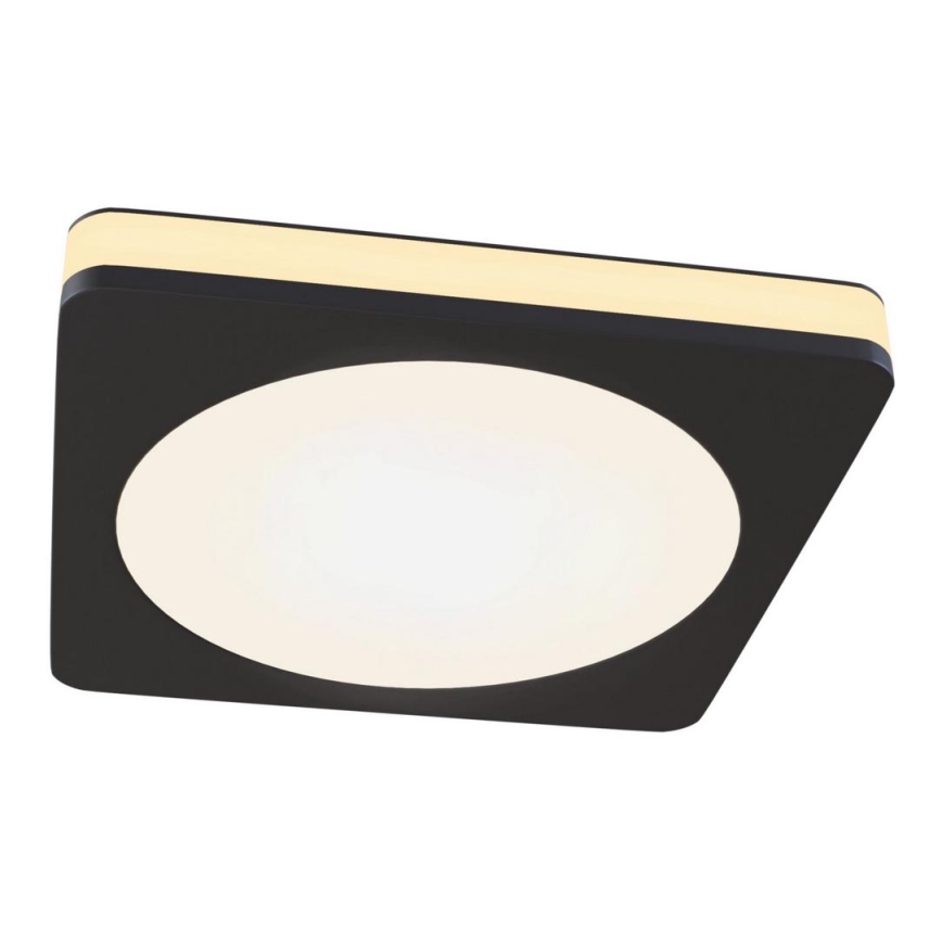 Maytoni DL2001-L7B - Iluminação embutida LED PHANTON LED/7W/230V preta