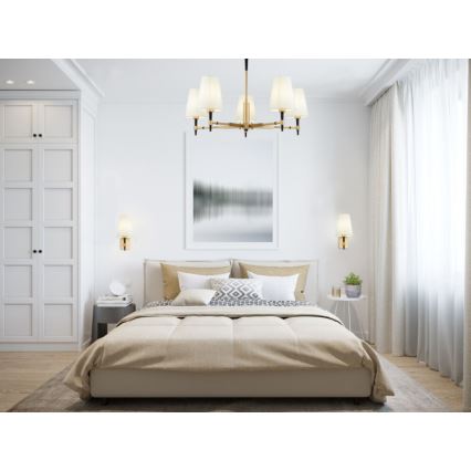 Maytoni H001CL-05BS - Candelabro suspenso ZARAGOZA 5xE14/40W/230V