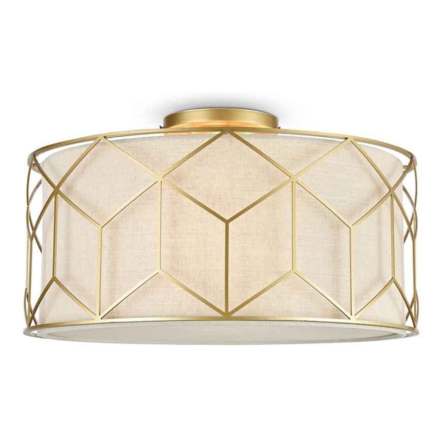 Maytoni H223-PL-03-G - Iluminação de teto MESSINA 3xE27/60W/230V