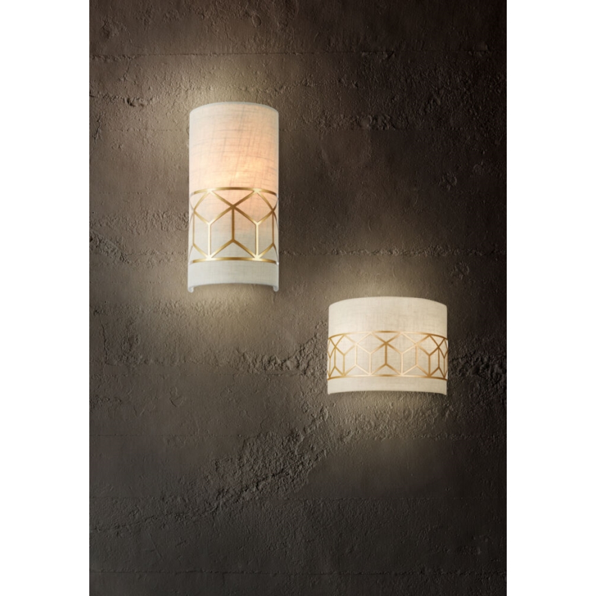 Maytoni H223-WL-01-G - Iluminação de parede MESSINA 1xE14/40W/230V