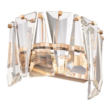 Maytoni MOD043WL-01G - Iluminação de parede PUNTES 1xE14/60W/230V dourada