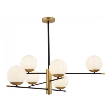 Maytoni MOD048PL-06G - Candeeiro suspenso NOSTALGIA 6xE14/40W/230V