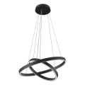 Maytoni MOD058PL-L55B3K - Candeeiro suspenso LED RIM LED/61W/230V 3000K diâmetro 60 cm preto