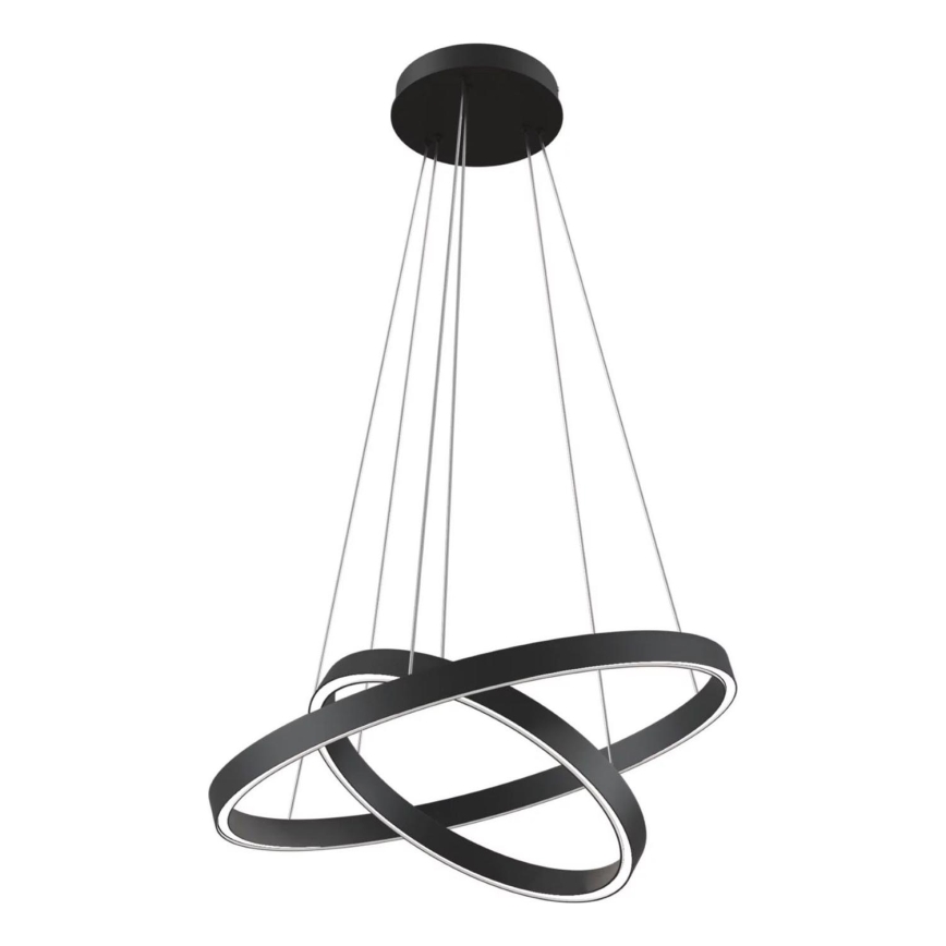 Maytoni MOD058PL-L55B3K - Candeeiro suspenso LED RIM LED/61W/230V 3000K diâmetro 60 cm preto