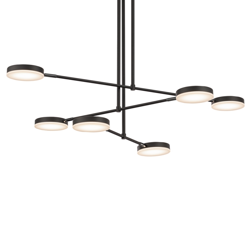 Maytoni MOD070PL-L38B3K - Candelabro suspenso LED FAD LED/40W/230V
